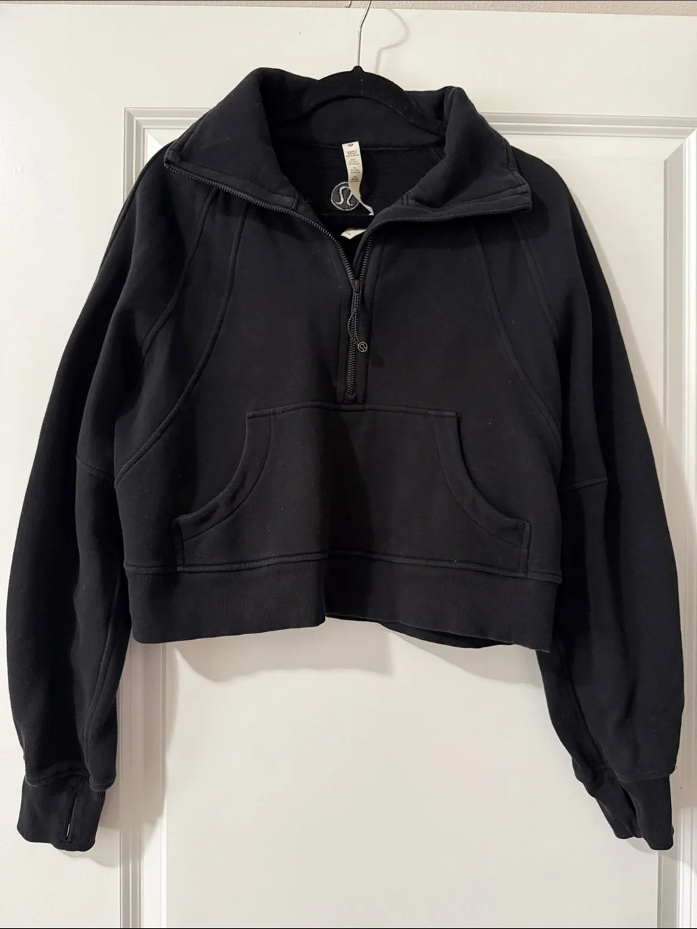Lululemon Scuba Oversized Funnel-Neck Half Zip
